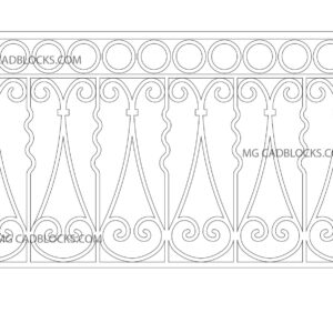 Handrail CAD Blocks 1