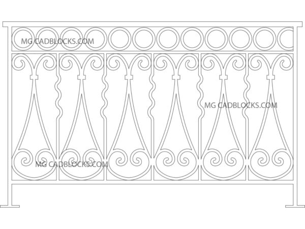 Handrail CAD Blocks 1