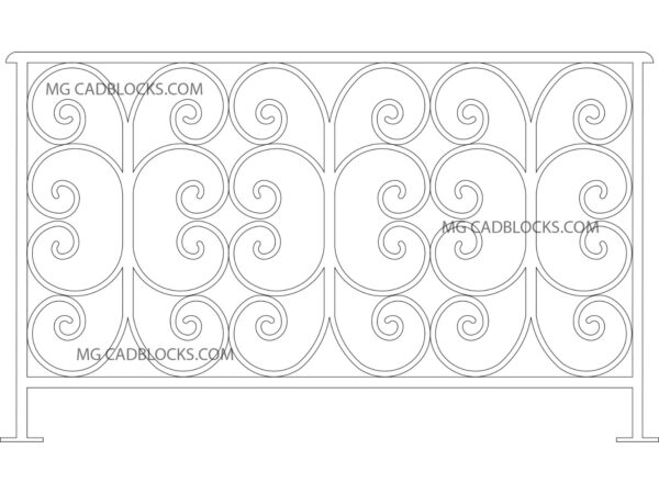Handrail CAD Blocks 2